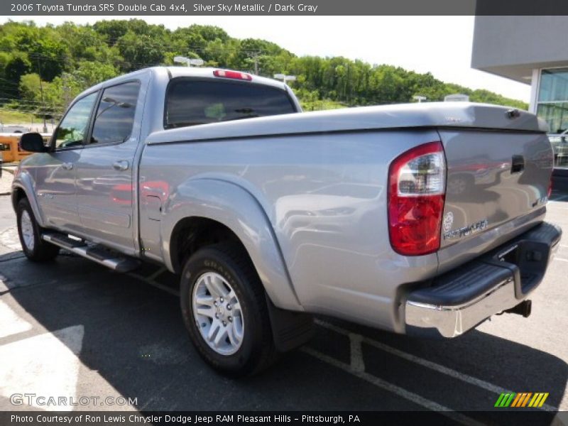 Silver Sky Metallic / Dark Gray 2006 Toyota Tundra SR5 Double Cab 4x4