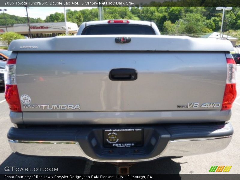 Silver Sky Metallic / Dark Gray 2006 Toyota Tundra SR5 Double Cab 4x4