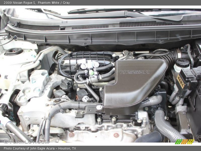 Phantom White / Gray 2009 Nissan Rogue S