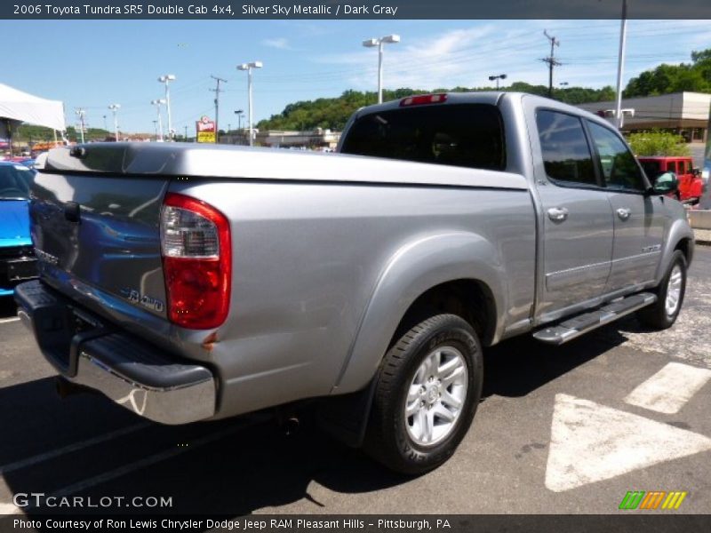 Silver Sky Metallic / Dark Gray 2006 Toyota Tundra SR5 Double Cab 4x4