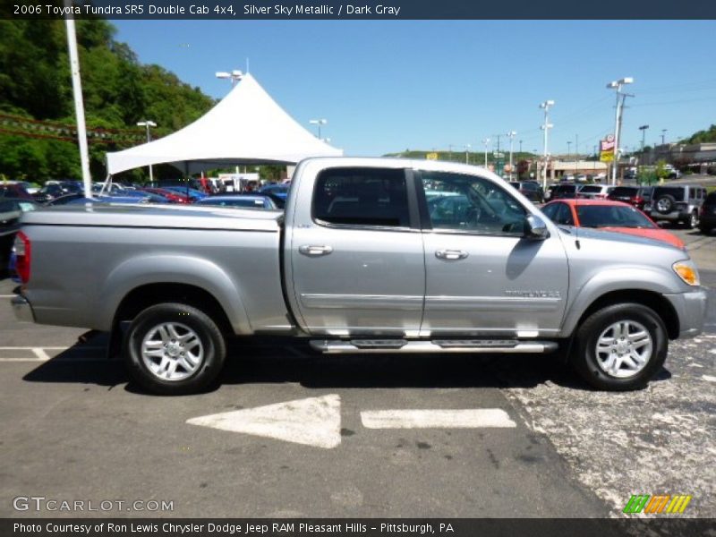 Silver Sky Metallic / Dark Gray 2006 Toyota Tundra SR5 Double Cab 4x4
