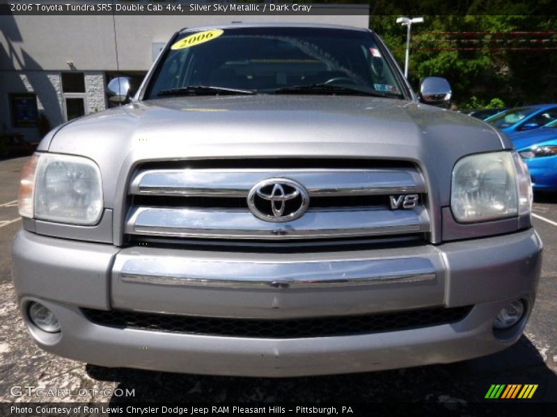 Silver Sky Metallic / Dark Gray 2006 Toyota Tundra SR5 Double Cab 4x4