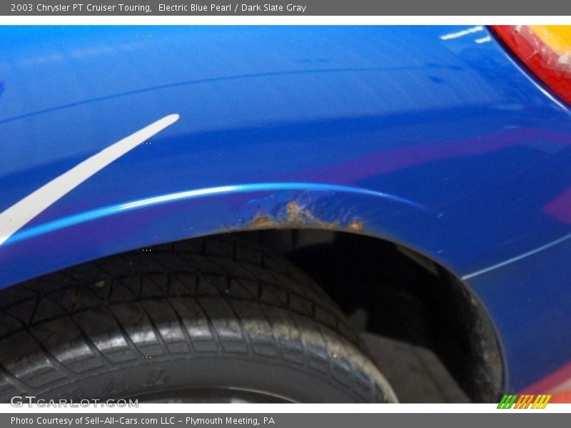 Electric Blue Pearl / Dark Slate Gray 2003 Chrysler PT Cruiser Touring