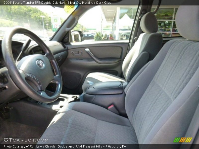 Silver Sky Metallic / Dark Gray 2006 Toyota Tundra SR5 Double Cab 4x4