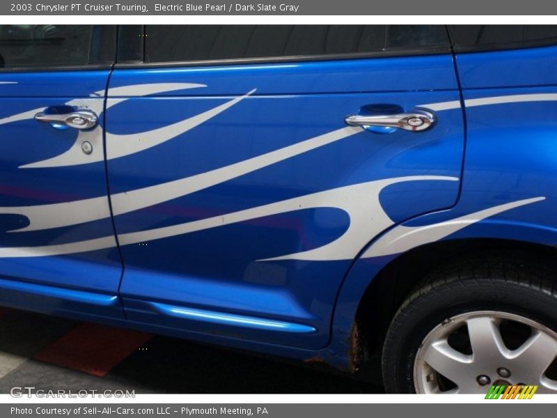 Electric Blue Pearl / Dark Slate Gray 2003 Chrysler PT Cruiser Touring
