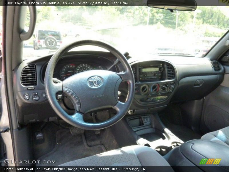 Silver Sky Metallic / Dark Gray 2006 Toyota Tundra SR5 Double Cab 4x4