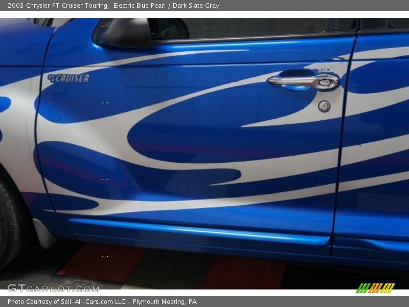 Electric Blue Pearl / Dark Slate Gray 2003 Chrysler PT Cruiser Touring