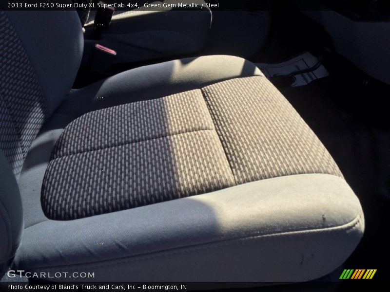Green Gem Metallic / Steel 2013 Ford F250 Super Duty XL SuperCab 4x4