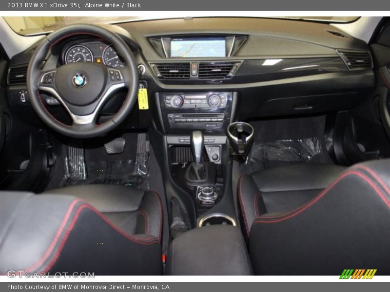 Alpine White / Black 2013 BMW X1 xDrive 35i