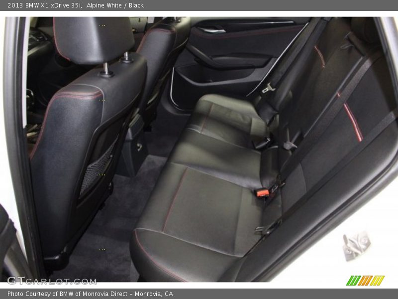 Alpine White / Black 2013 BMW X1 xDrive 35i