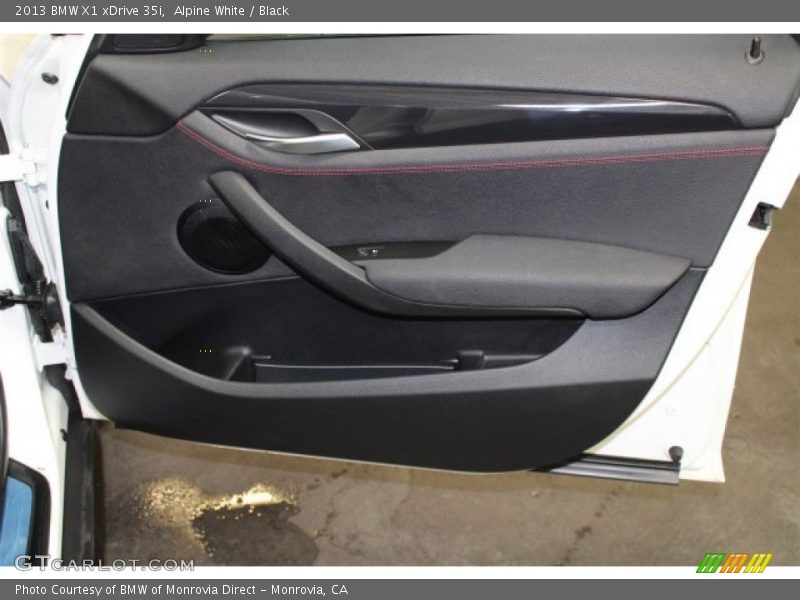 Alpine White / Black 2013 BMW X1 xDrive 35i