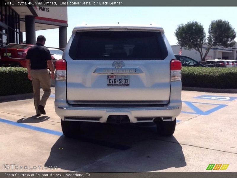 Classic Silver Metallic / Black Leather 2011 Toyota 4Runner Limited