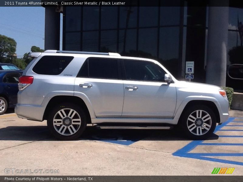 Classic Silver Metallic / Black Leather 2011 Toyota 4Runner Limited