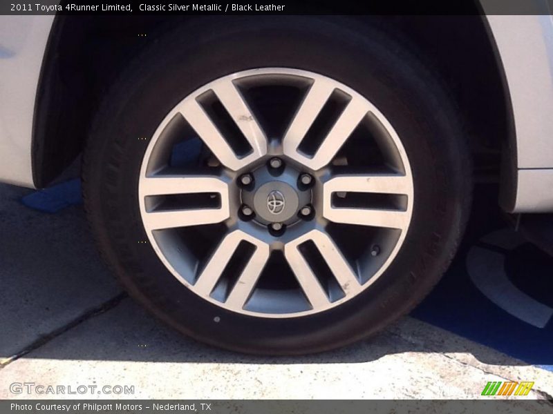 Classic Silver Metallic / Black Leather 2011 Toyota 4Runner Limited