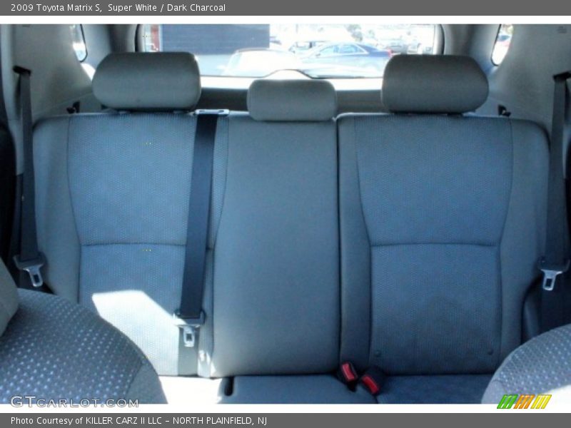 Super White / Dark Charcoal 2009 Toyota Matrix S