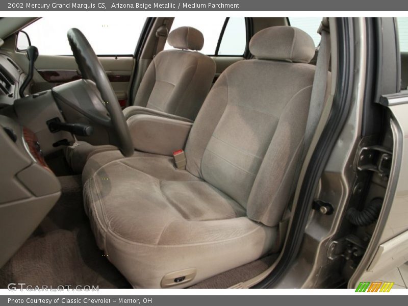 Arizona Beige Metallic / Medium Parchment 2002 Mercury Grand Marquis GS