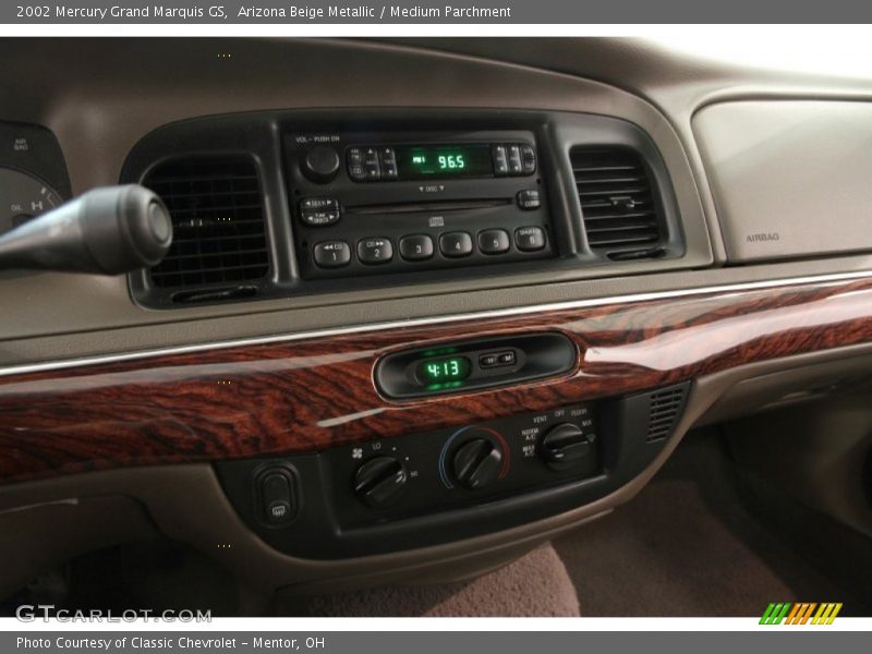 Arizona Beige Metallic / Medium Parchment 2002 Mercury Grand Marquis GS