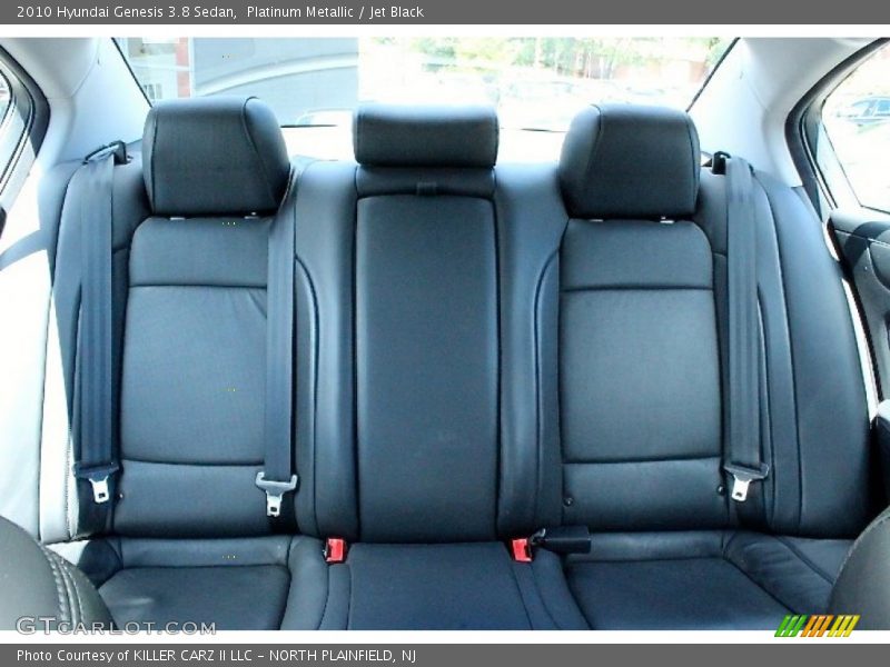 Platinum Metallic / Jet Black 2010 Hyundai Genesis 3.8 Sedan
