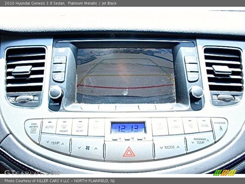 Platinum Metallic / Jet Black 2010 Hyundai Genesis 3.8 Sedan