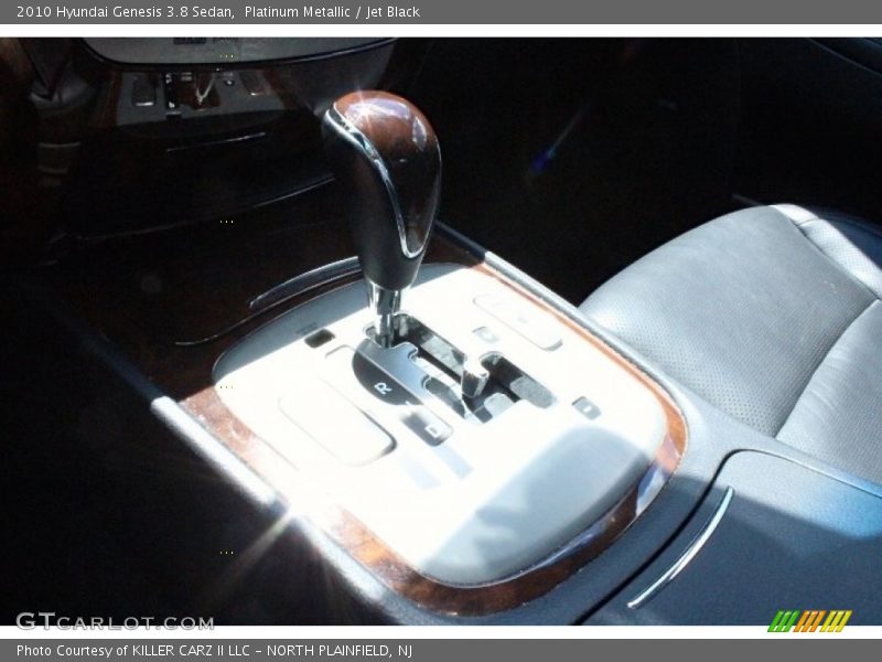 Platinum Metallic / Jet Black 2010 Hyundai Genesis 3.8 Sedan