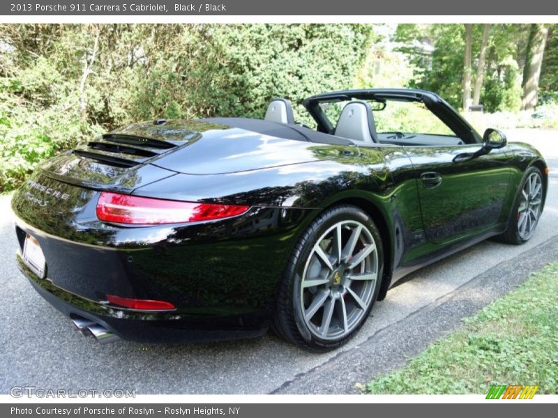 Black / Black 2013 Porsche 911 Carrera S Cabriolet