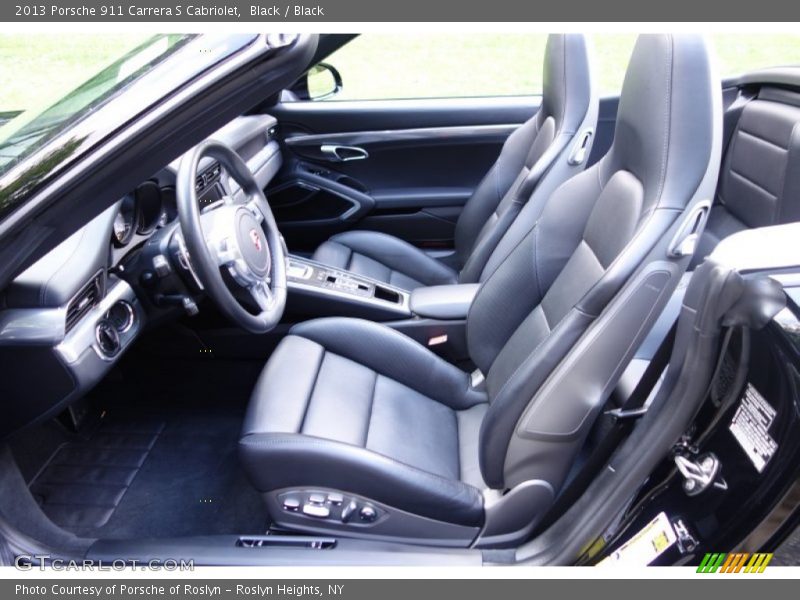 Black / Black 2013 Porsche 911 Carrera S Cabriolet