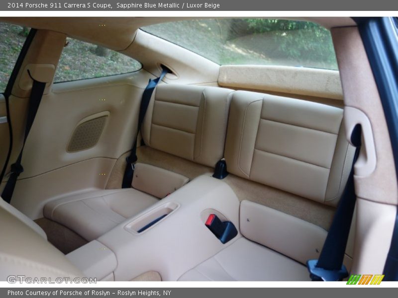 Sapphire Blue Metallic / Luxor Beige 2014 Porsche 911 Carrera S Coupe