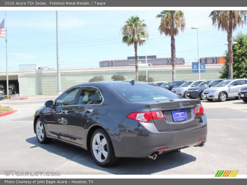 Polished Metal Metallic / Taupe 2010 Acura TSX Sedan