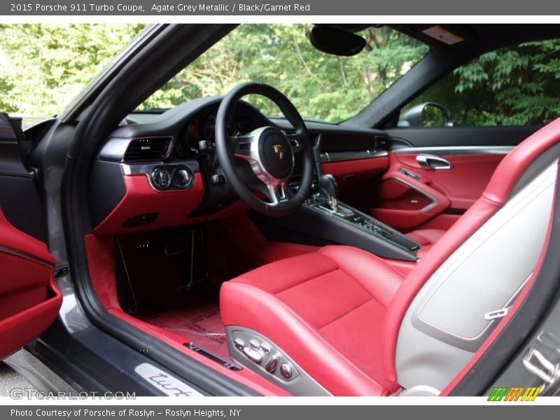  2015 911 Turbo Coupe Black/Garnet Red Interior