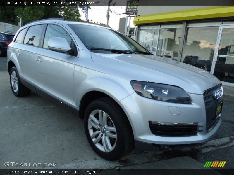 Ice Silver Metallic / Black 2008 Audi Q7 3.6 quattro