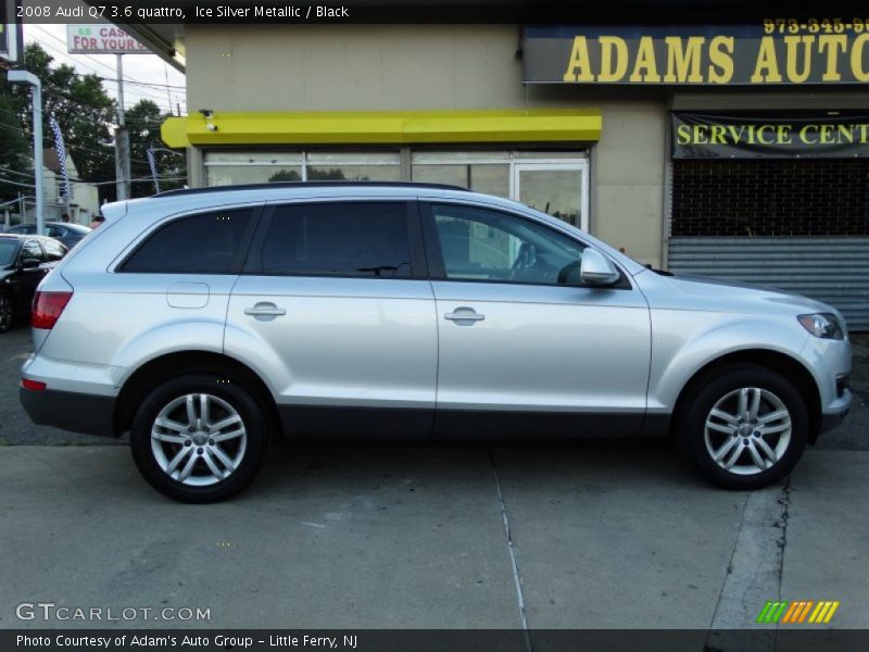 Ice Silver Metallic / Black 2008 Audi Q7 3.6 quattro