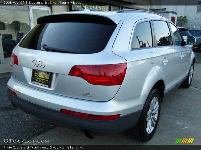 Ice Silver Metallic / Black 2008 Audi Q7 3.6 quattro