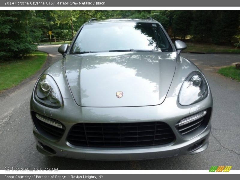 Meteor Grey Metallic / Black 2014 Porsche Cayenne GTS