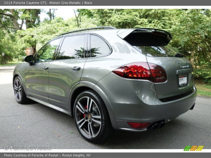 Meteor Grey Metallic / Black 2014 Porsche Cayenne GTS