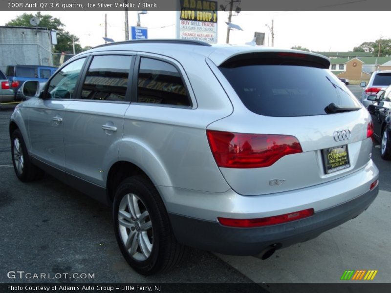 Ice Silver Metallic / Black 2008 Audi Q7 3.6 quattro