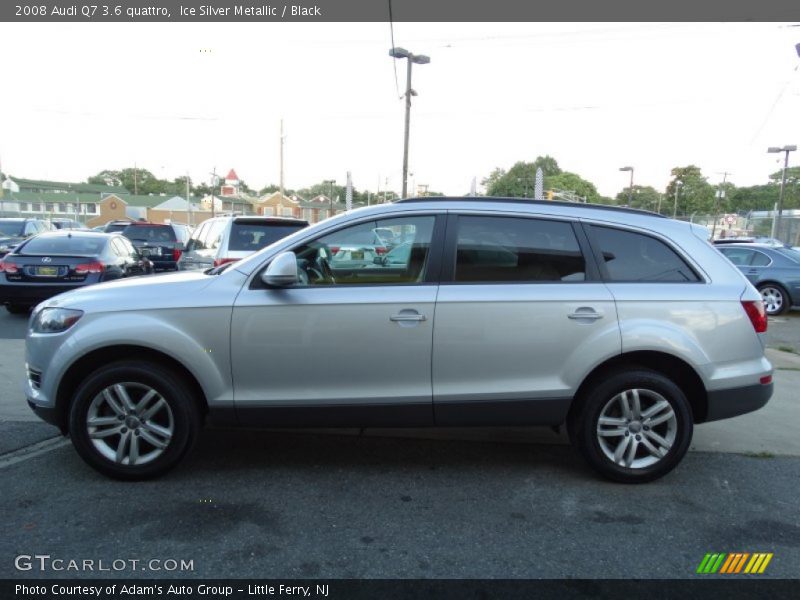 Ice Silver Metallic / Black 2008 Audi Q7 3.6 quattro