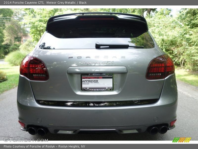 Meteor Grey Metallic / Black 2014 Porsche Cayenne GTS