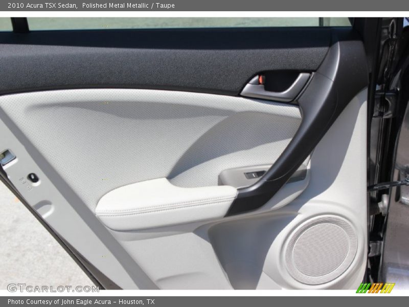 Polished Metal Metallic / Taupe 2010 Acura TSX Sedan