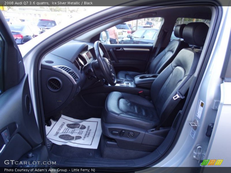 Ice Silver Metallic / Black 2008 Audi Q7 3.6 quattro