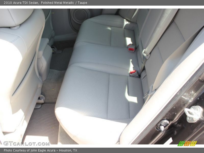 Polished Metal Metallic / Taupe 2010 Acura TSX Sedan