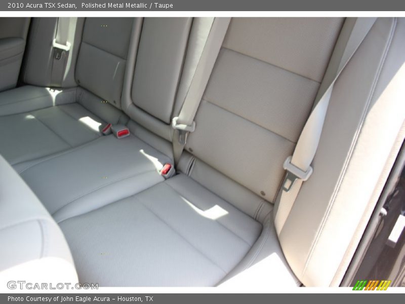 Polished Metal Metallic / Taupe 2010 Acura TSX Sedan