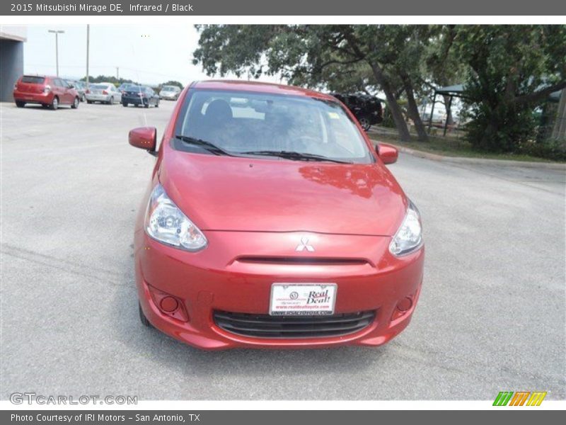 Infrared / Black 2015 Mitsubishi Mirage DE