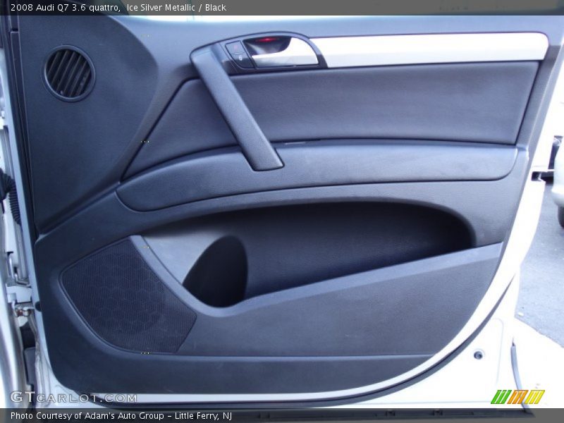 Ice Silver Metallic / Black 2008 Audi Q7 3.6 quattro