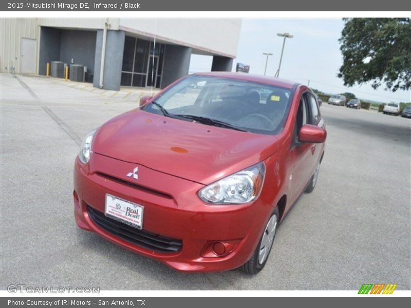 Infrared / Black 2015 Mitsubishi Mirage DE