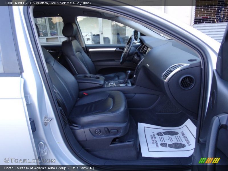Ice Silver Metallic / Black 2008 Audi Q7 3.6 quattro
