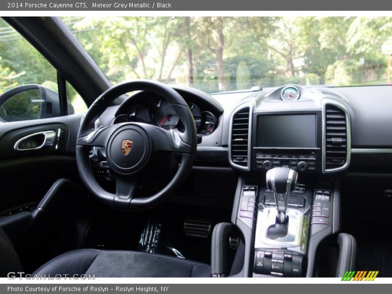 Meteor Grey Metallic / Black 2014 Porsche Cayenne GTS