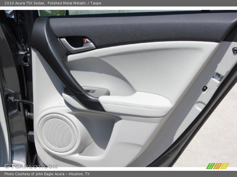 Polished Metal Metallic / Taupe 2010 Acura TSX Sedan