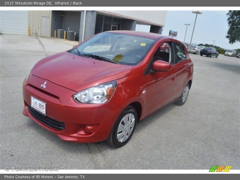 Infrared / Black 2015 Mitsubishi Mirage DE