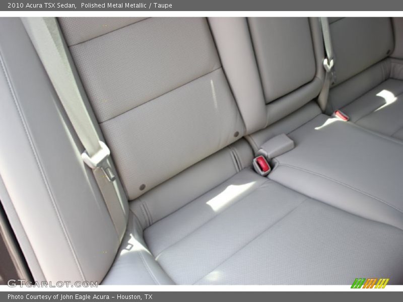Polished Metal Metallic / Taupe 2010 Acura TSX Sedan