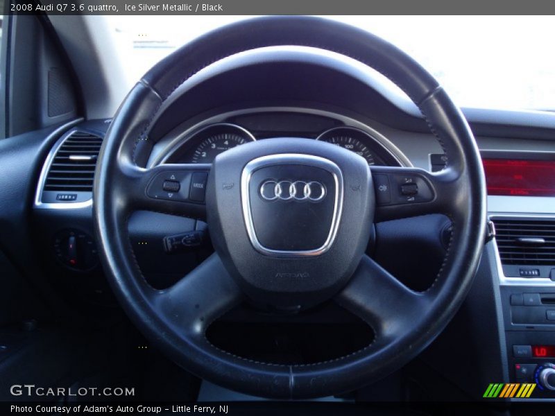 Ice Silver Metallic / Black 2008 Audi Q7 3.6 quattro